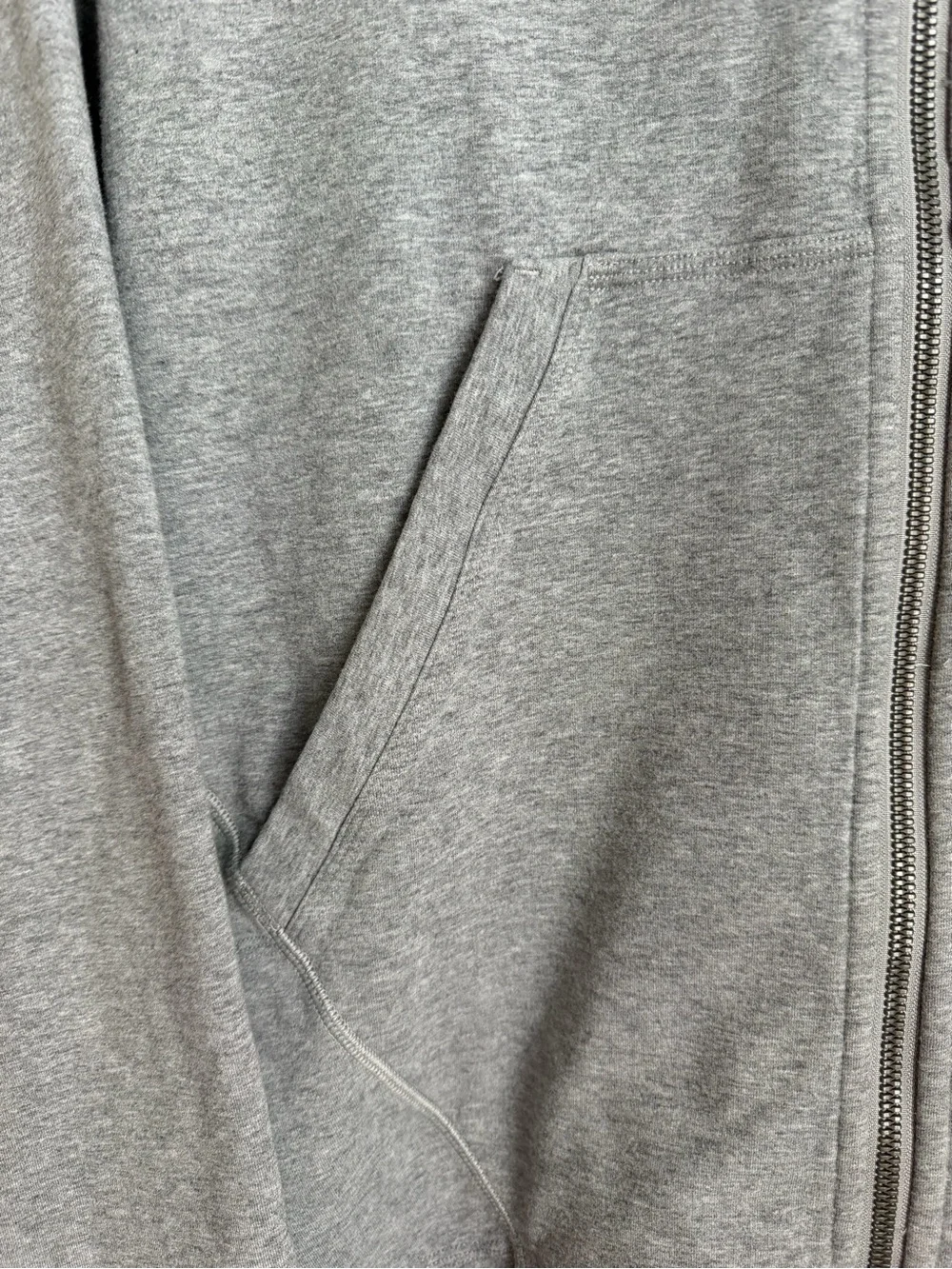 Lululemon Gray Full Zip Hooded Jacket size 6 - Picture 4 of 12